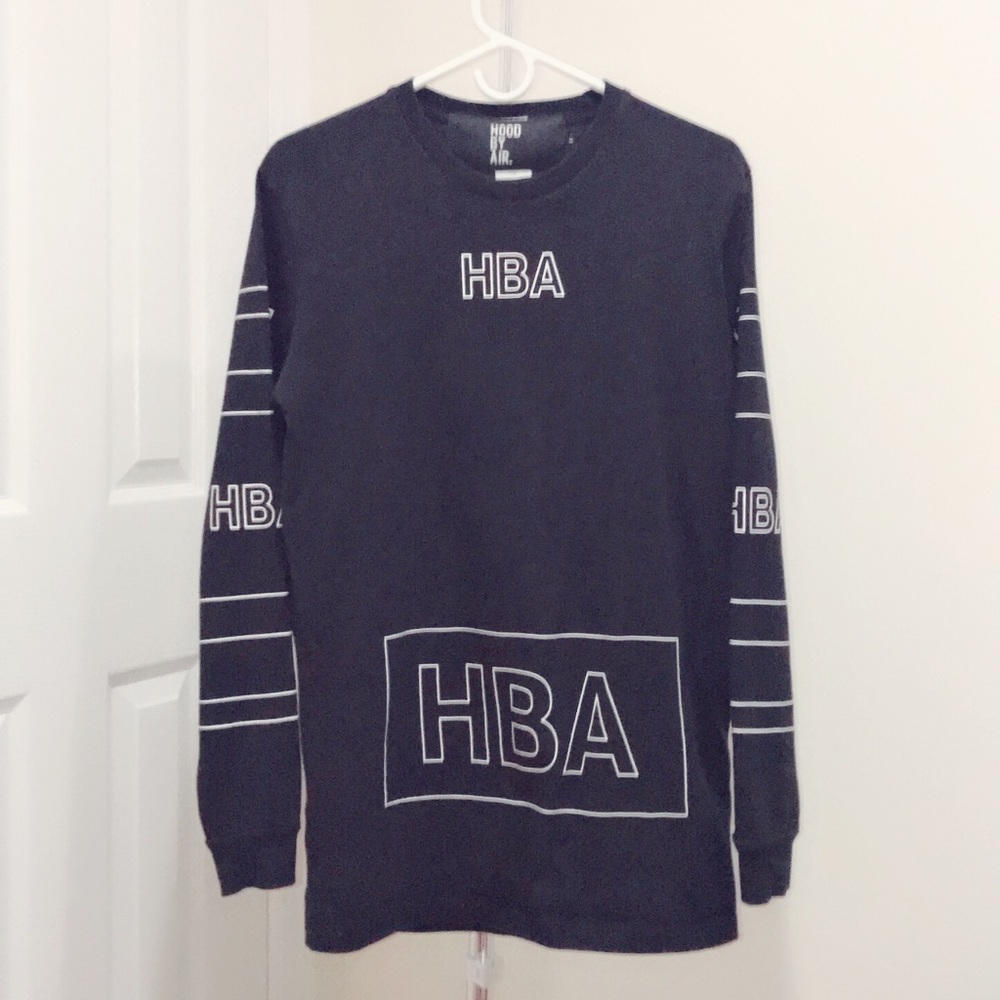 HBA logo long sleeve shirt